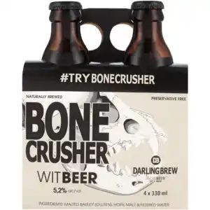 Checkers Liquor Shop Darling brew bone crusher beer bottles 4 x 330ml offer