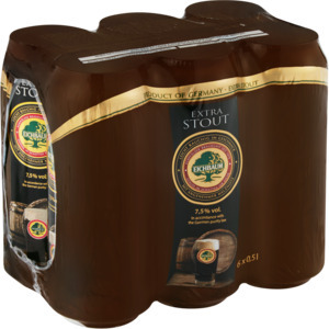 Eichbaum extra stout beer cans 6 x 500ml