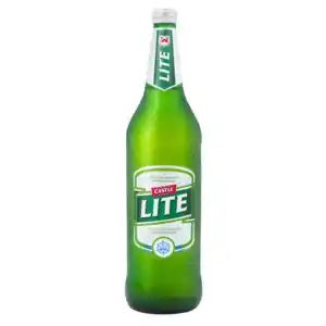 Checkers Liquor Shop Castle lite beer bottle 910ml offer
