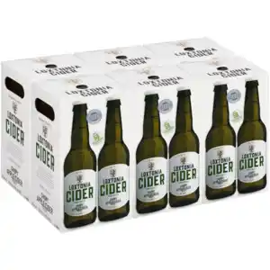 Checkers Liquor Shop Loxtonia crispy apple cider bottles 24 x 340ml offer