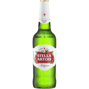 Shoprite Liquor Stella artois belgium pure malt lager bottle 620ml offer