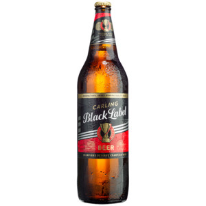 Shoprite Liquor Carling black label beer bottle 1l offer