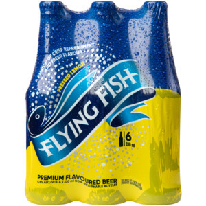 Shoprite Liquor Flying fish pressed lemon beer bottles 6 x 330ml offer