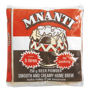 Shoprite Liquor Mnanti beer powder 750g offer