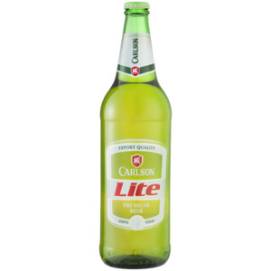 Shoprite Liquor Carlson lite premium beer bottle 660ml offer