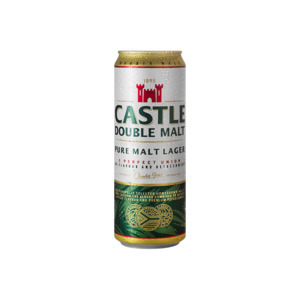 Shoprite Liquor Castle double malt pure malt lager beer can 410ml offer