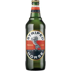Shoprite Liquor Striped horse premium lager beer bottle 600ml offer