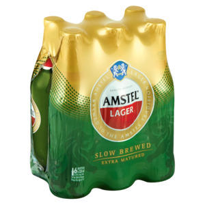 Shoprite Liquor Amstel lager beer bottles 6 x 330ml offer