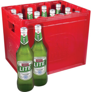Shoprite Liquor Castle lite beer bottles 12 x 660ml offer