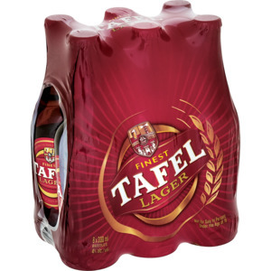 Shoprite Liquor Tafel lager beer bottles 6 x 330ml offer