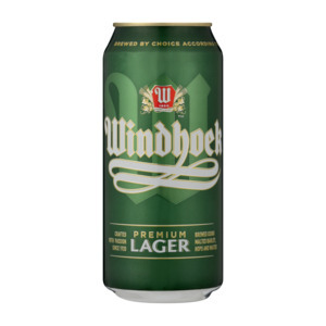 Shoprite Liquor Windhoek premium lager can 440ml offer