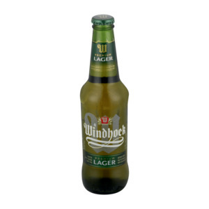 Shoprite Liquor Windhoek premium lager beer bottle 330ml offer