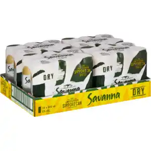 Savanna dry premium cider limited edition cans 24 x 300ml
