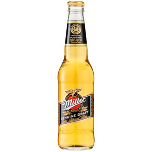 Miller beer bottle 330ml