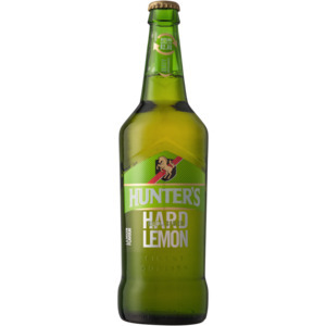 Shoprite Liquor Hunter's hard lemon flavoured cider bottle 660ml offer