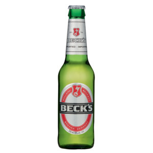 Beck beer bottle 330ml