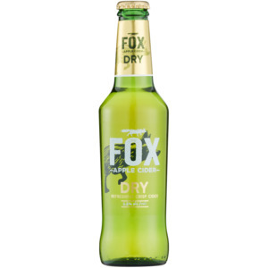 Shoprite Liquor Fox dry apple cider bottle 330ml offer