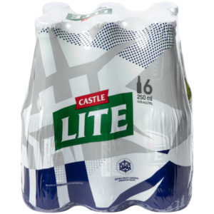 Shoprite Liquor Castle lite beer bottles 6 x 250ml offer