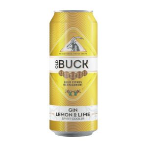 Shoprite Liquor Old buck lemon & lime gin spirit cooler 440ml offer