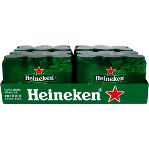 Shoprite Liquor Heineken premium lager cans 24 x 330ml offer