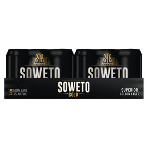 Shoprite Liquor Soweto gold superior golden lager cans 24 x 500ml offer