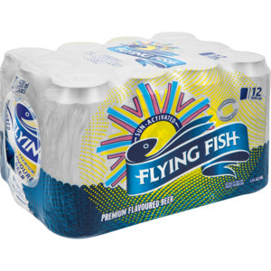 Shoprite Liquor Flying fish lemon beer cans 12 x 500ml offer