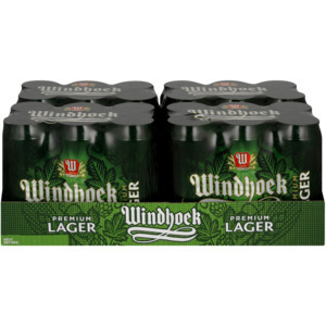 Shoprite Liquor Windhoek premium lager beer cans 24 x 440ml offer