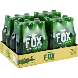 Shoprite Liquor Fox dry apple cider bottles 24 x 330ml offer