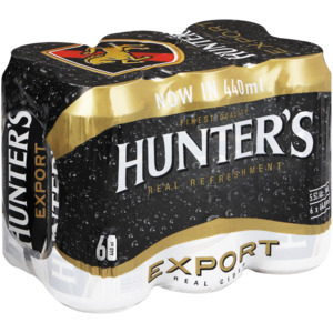 Shoprite Liquor Hunter's export cider 6 x 440ml offer