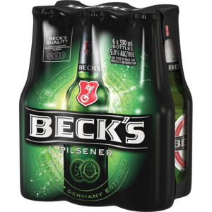 Shoprite Liquor Beck's green beer bottles 6 x 330ml offer