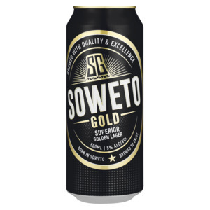 Shoprite Liquor Soweto gold superior golden lager can 500ml offer