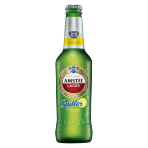 Shoprite Liquor Amstel lager radler beer with lemon juice bottle 330ml offer