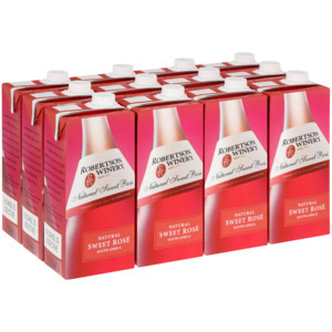 Shoprite Liquor Robertson winery natural sweet rosé boxes 12 x 1l offer