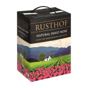 Rusthof natural sweet rose wine box 5l