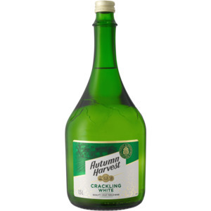 Autumn harvest dry white crackling wine bottle 1.5l