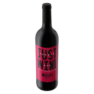 Just wine merlot red wine bottle 750ml