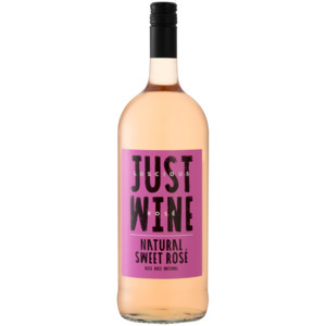 Shoprite Liquor Just wine natural sweet rosé wine bottle 1.5l offer