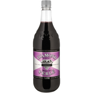 Namaqua diamond coast perlé sweet red wine bottle 1l