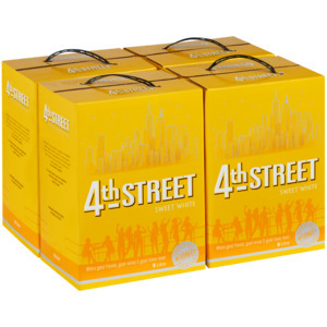 Shoprite Liquor 4th street natural sweet white wine boxes 4 x 5l offer