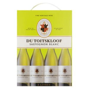 Shoprite Liquor Du toitskloof sauvignon blanc white wine bottle 3l offer