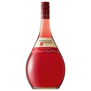 Robertson winery natural sweet rosé wine bottle 1.5l