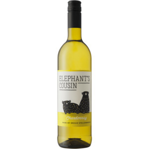 Elephants cousin chardonnay white wine bottle 750ml offer at Shoprite