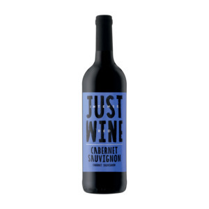 Just wine intense red cabernet sauvignon red wine bottle 750ml