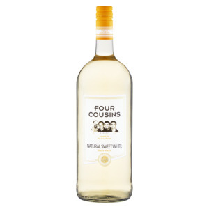 Shoprite Liquor Four cousins natural sweet white wine bottle 1.5l offer