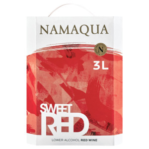 Shoprite Liquor Namaqua sweet red wine box 3l offer