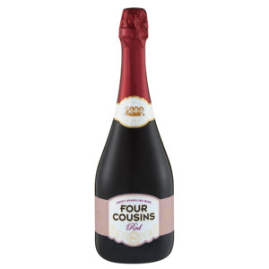 Shoprite Liquor Four cousins sparkling red wine bottle 750ml offer