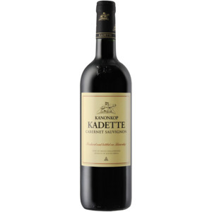 Kanonkop kadette cabernet sauvignon red wine bottle 750ml