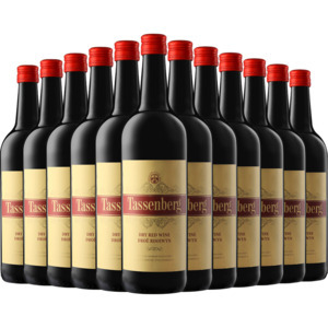 Shoprite Liquor Tassenberg dry red wine bottles 12 x 750ml offer