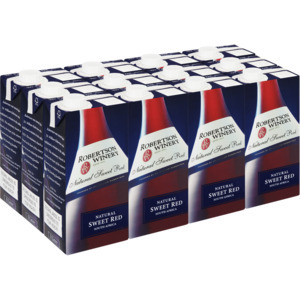 Shoprite Liquor Robertson winery natural sweet red wine boxes 12 x 1l offer