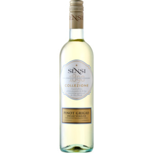 Sensi collezione pinot grigio white wine bottle 750ml